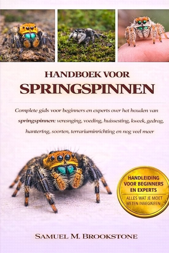 Handboek voor springspinnen - cover