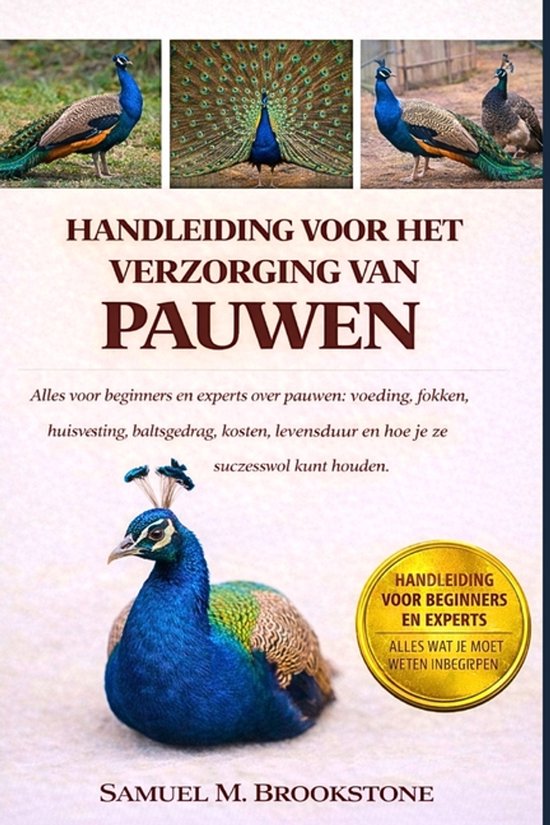 Handleiding Voor Het Verzorging Van Peacocks - cover