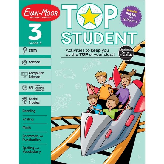 Top Student- Top Student, Grade 3 - cover
