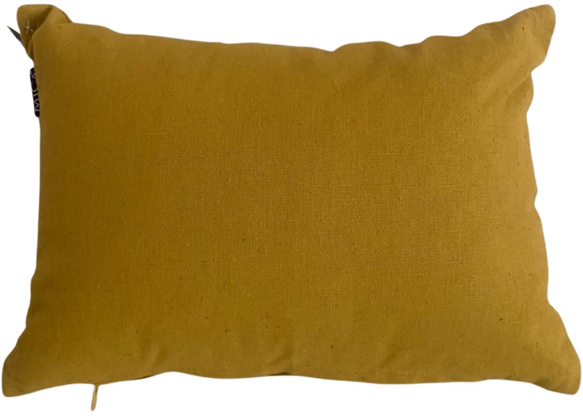 Mica Sierkussen 35x25 cm – Ochre – Decoratiekussen
