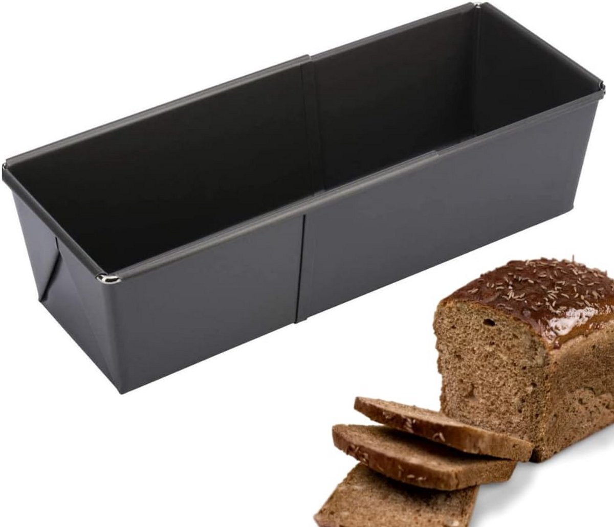 Uitschuifbare Broodbakvorm van Koudgewalst Staal voor Perfect Vers Brood