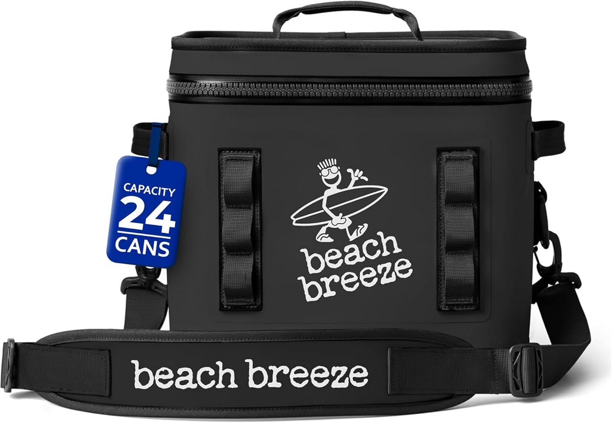 Draagbare Geïsoleerde Koeltas - Lekvrije Soft Cooler voor Strand, Picknick & Reizen