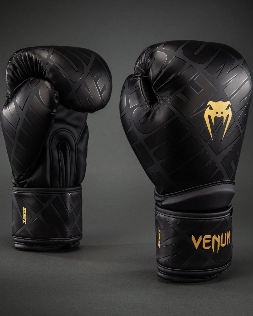 Venum Contender 1.5 XT 3D Bokshandschoenen - Zwart Goud - 10 OZ