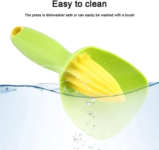 Citroen Squeezer - Ergonomische Mini Juicer voor Huishoudelijke Keuken - Handpers - Duurzaam en Efficiënt - Groen — afbeelding 4