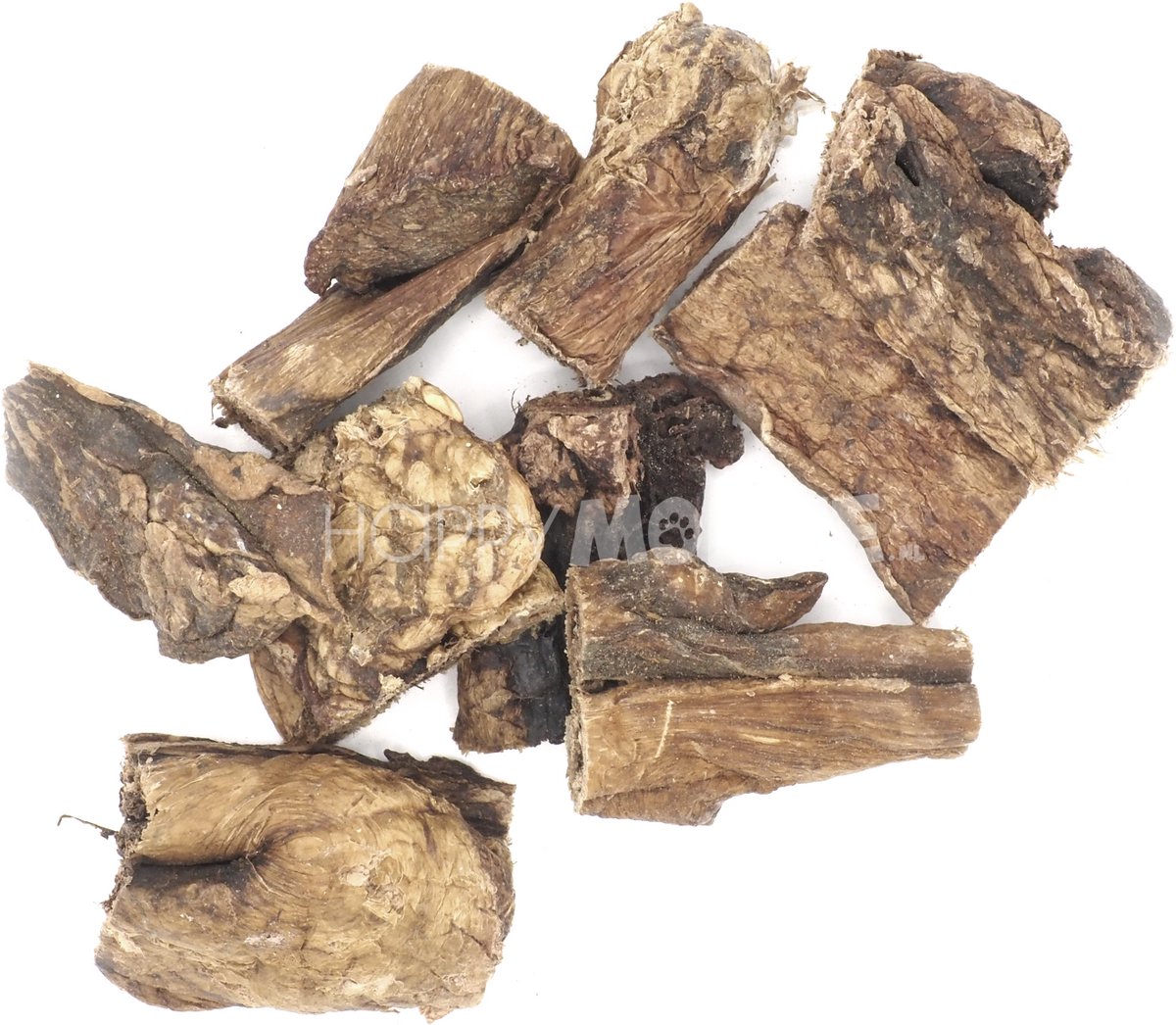 Mollie & Babs - Runderlong - Hondensnacks - Kauwsnack - Gedroogd Vlees - 100% Rund - 100% Natuurlijk - 200 gram