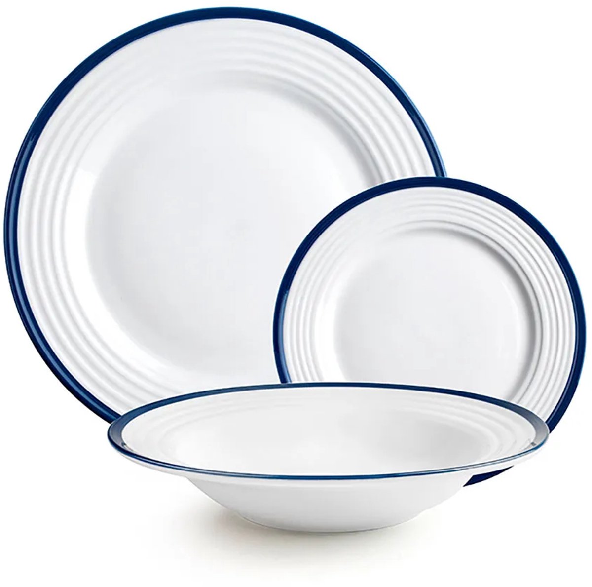 Ibili Provence Servies 12 Stukken Transparant