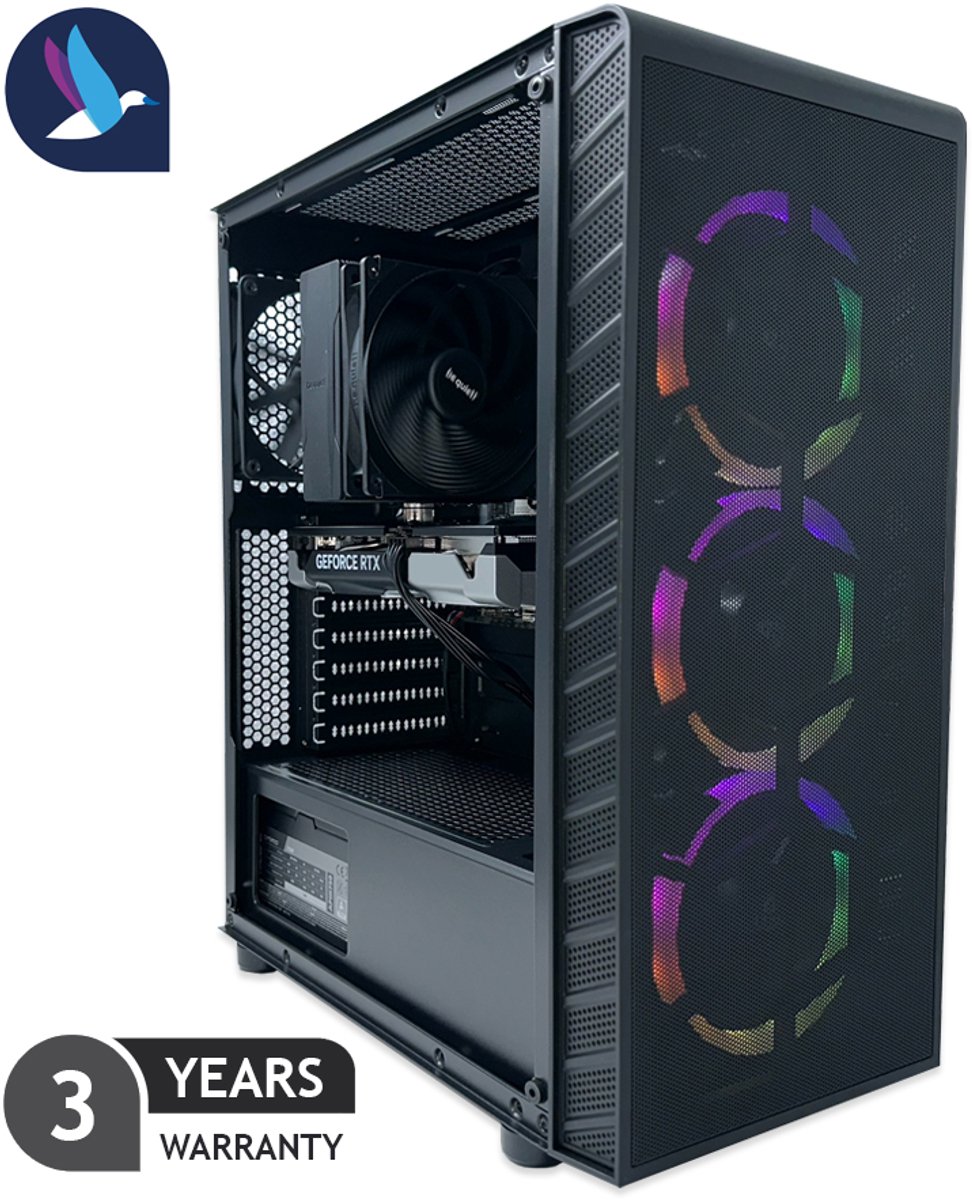 AZZA Prime Gaming PC - Intel Core i9 12900KF - NVIDIA RTX 5070 - 32 GB RAM - 1 TB SSD - WiFi