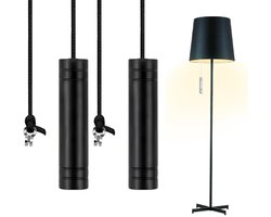 Trekkoord Voor Trekschakelaar - 2 Stuks - Badkamerverlichting Trekkoord - 1.5 M - Metalen Trekkoord…