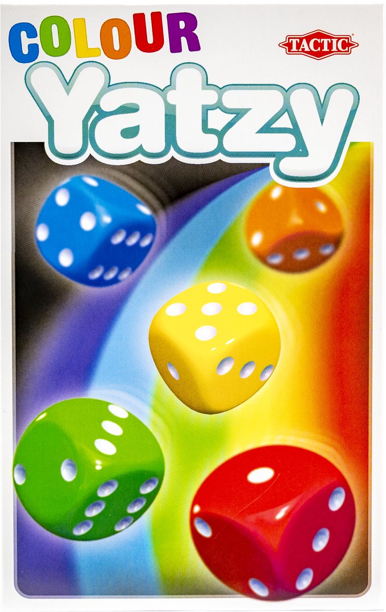 Tactic Colour Yatzy – Dobbelspel – Kleurrijk Familiespel – Met Regenbooginlay en QR Uitleg – Vanaf 6 Jaar – 2 of Meer Spelers — cadeau in Spellen & Speelgoed - foto 7