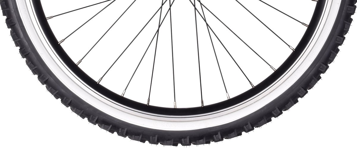 CUBE TIRE KIDS 200 (20X2.00) BLACK/WHITE