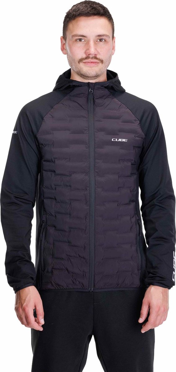 CUBE PADDED JACKET BLACK XL