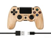 Namajunas - Draadloze Controller geschikt voor PS4/Pro/Slim/PC - Bluetooth gamepad - Geschikt voor Playstation 4 -Zes-assige sensor - LED-lichtbalk en touchscreen-functionaliteit - Audio Jack Input - Gaming Accesoires