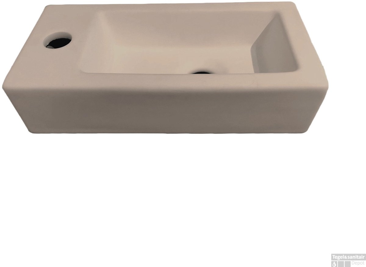 Best-Design "Farnetta" fontein Links 37 x 18 x 9 cm mat-khaki