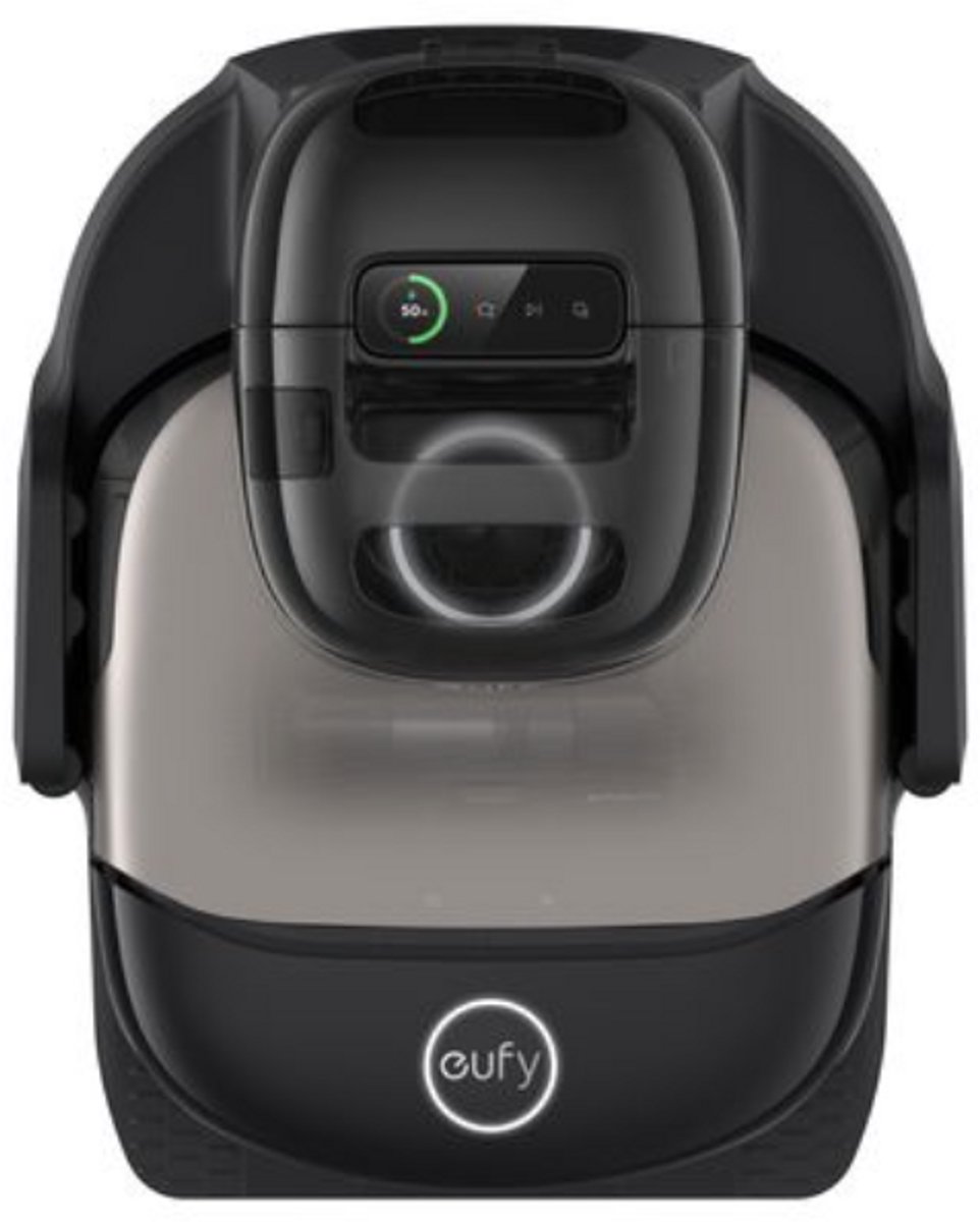 eufy S2 Nieuw 2026 Stofzuiger- en Dweilrobot HydroJet, 30kPa AeroTurbo™ 2.0-Zuigkracht, Vloerreinigingssysteem 2.0, EcoClean™ Elektrolyse, Randreiniging, Haarvrije DuoSpiral™ Borstels, 12-in-1 UniClean™ Station — afbeelding 3
