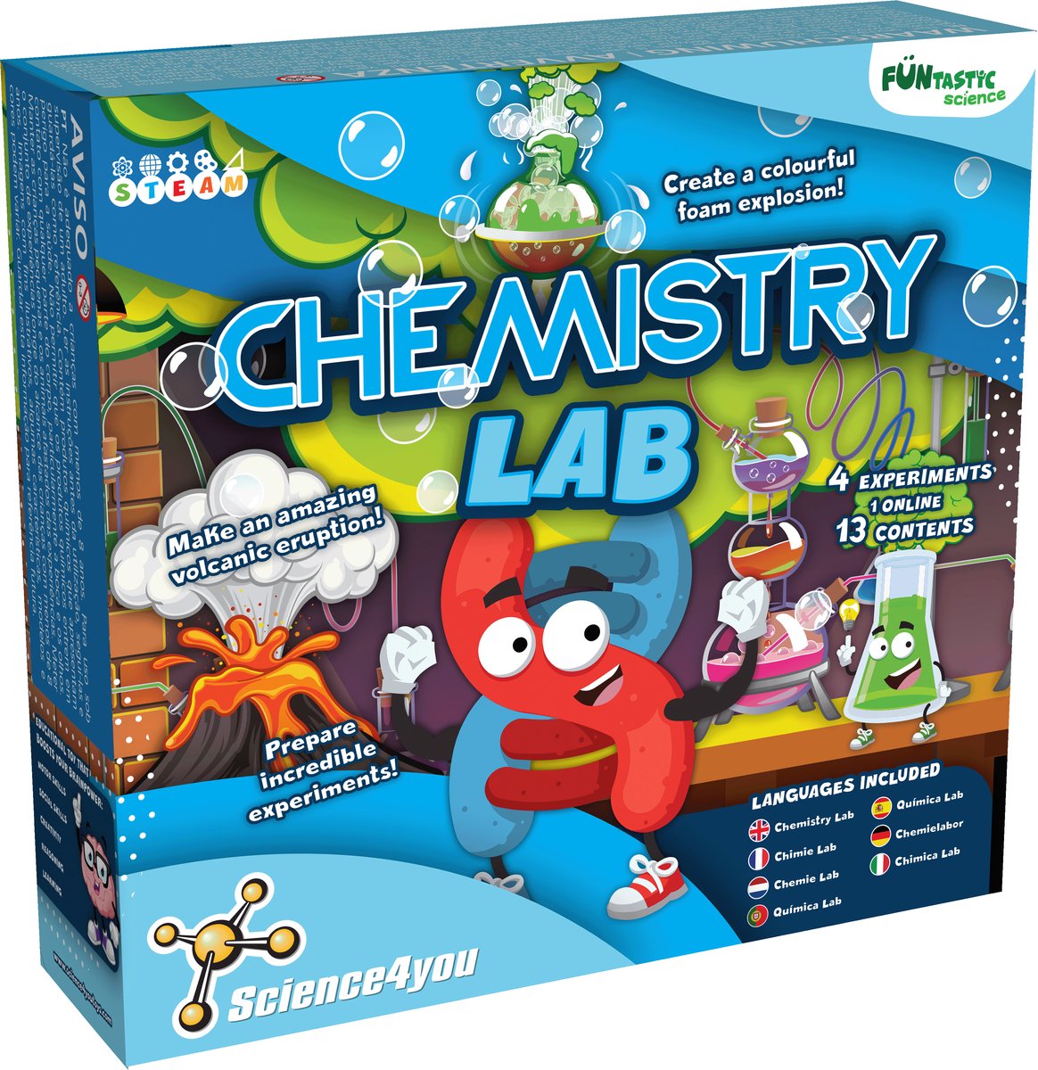 Science4you Funtastic Chemistry Lab - Wetenschap Speelgoed Kinderen