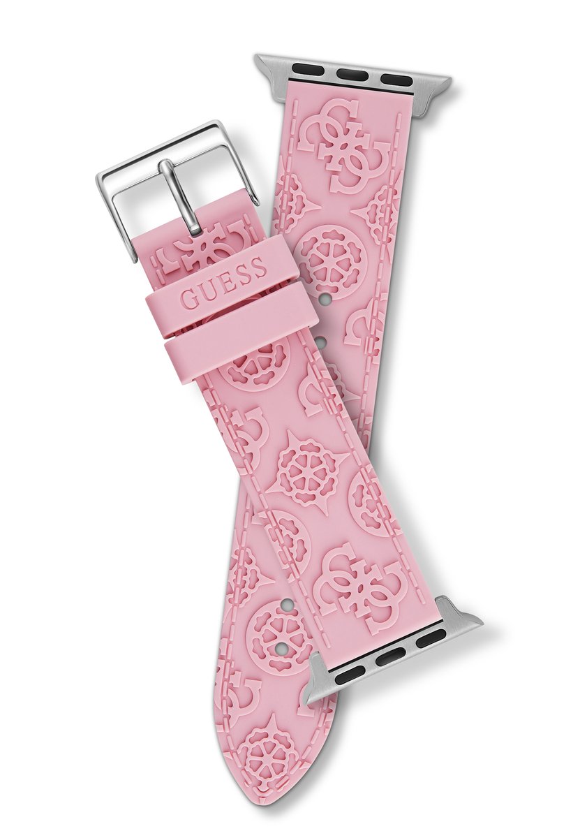 Guess Raad Appel® (38 Mm-40 Mm) Band Horloge Roze Geval 100%: Na | Armband 100%: Siliconen NA CS2003S1, CS2003S3