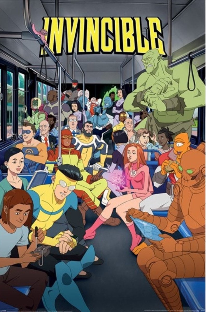 Pyramid Poster Invincible - Key Art 61x91,5cm Divers