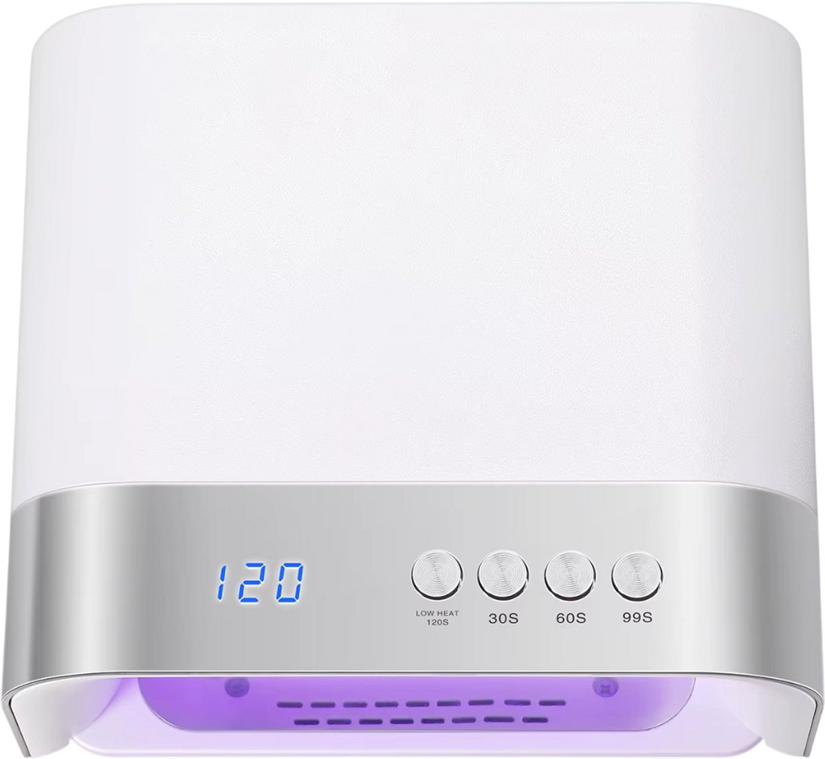 UV LED Nagellamp 168W voor Gelnagels Drogen – Professionele Nageldroger met Automatische Sensor, 36 LED’s en 4 Timerstanden – Manicure & Nagelsalon Gebruik
