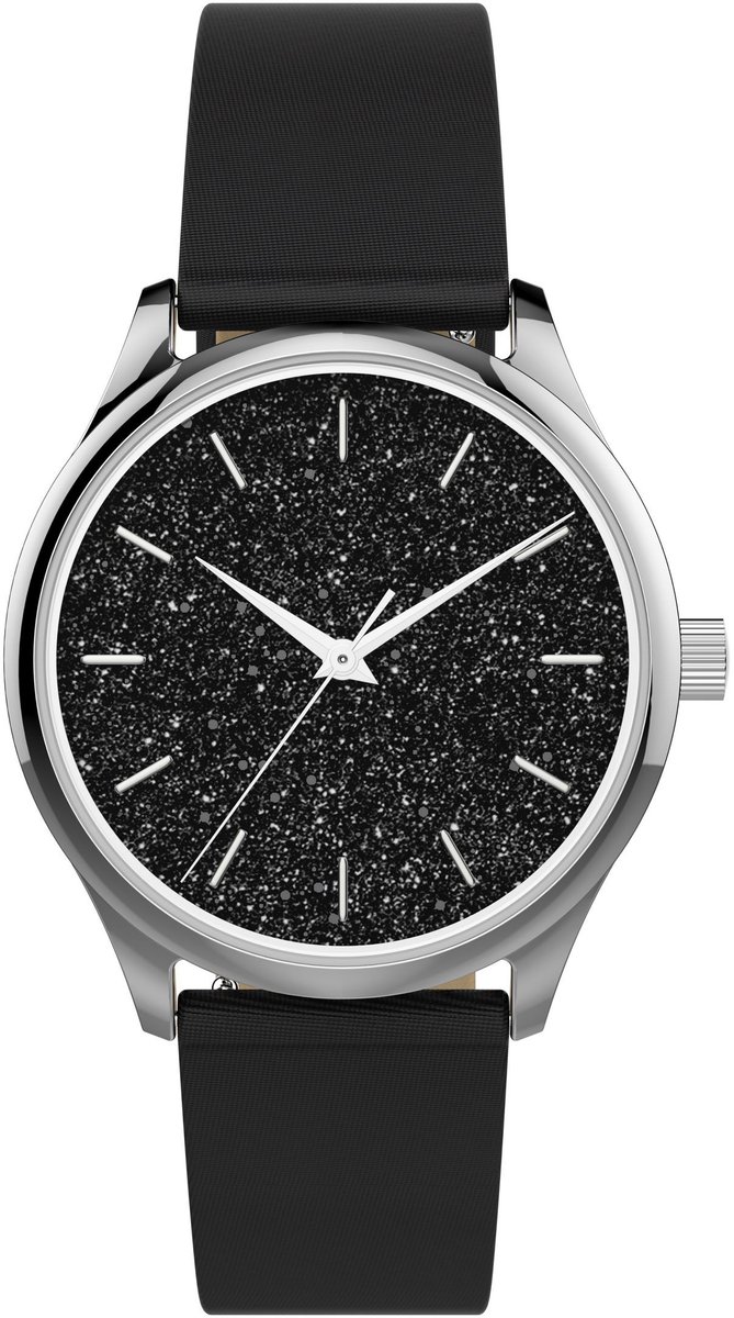 Timex Celestial Opulence Kwarts Analoog Horloge Zilverkleur Case: 100% Low Lead Brass | Armband: 100% Synthetic 32 TW2V01100AJ