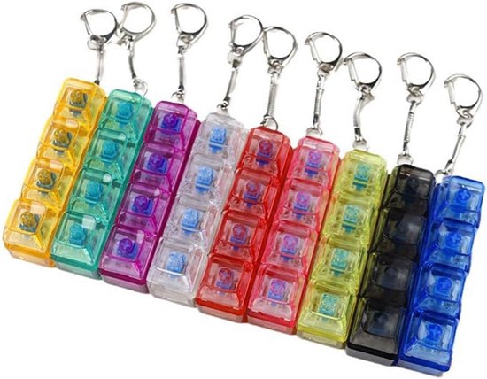 Jouet Fidget Clavier OIMG - 2 pièces - Fidget toys - avec Lumière LED - Jouet Clavier