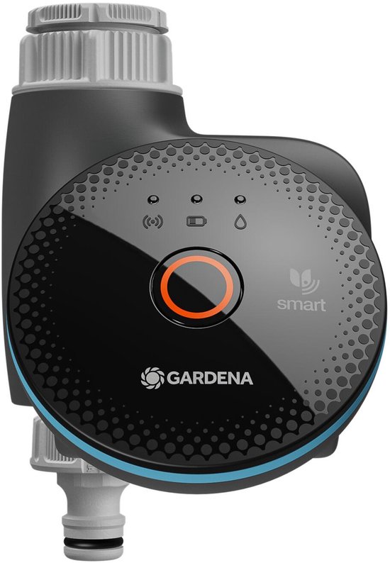 GARDENA smart Water Control besproeiingscomputer met weerdata, plantenbibliotheek, smart home, vorstalarm, waterregelklep