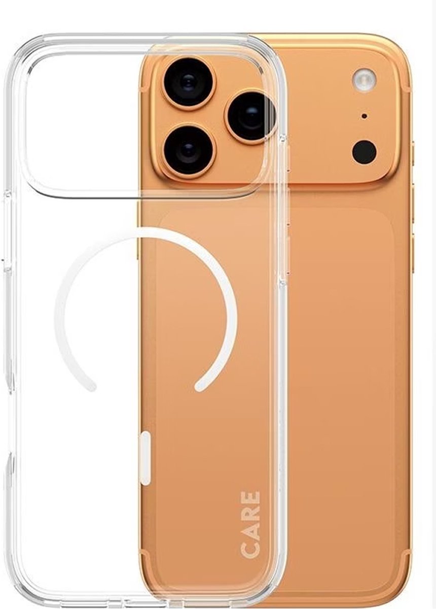 CARE by PanzerGlass Urban Explorer Transp. - Wit MagSafe iPhone 17 Pro Max