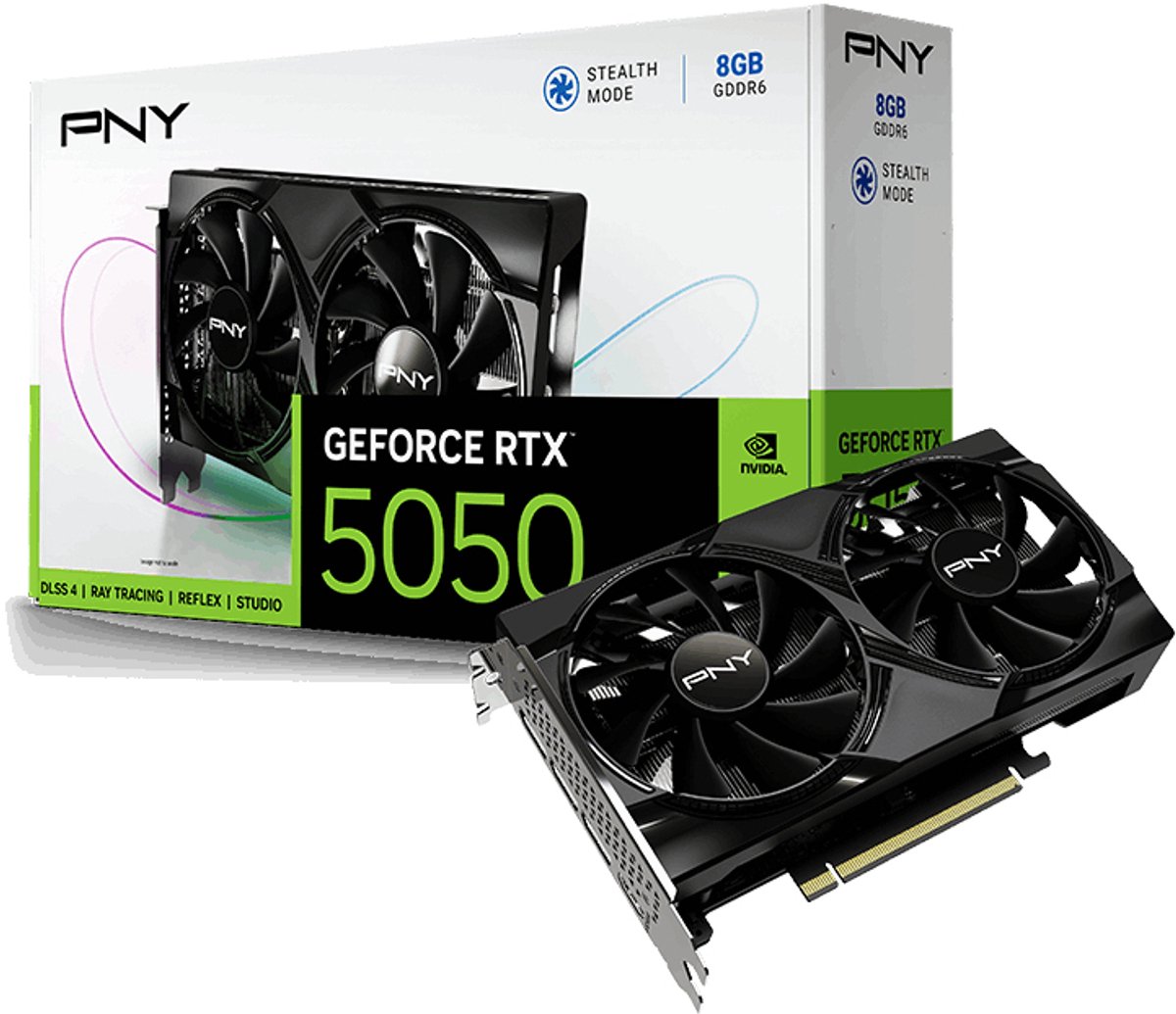 Pny Geforce Rtx 5050 Nvidia 8 Gb Gddr6 videokaart - afbeelding 2