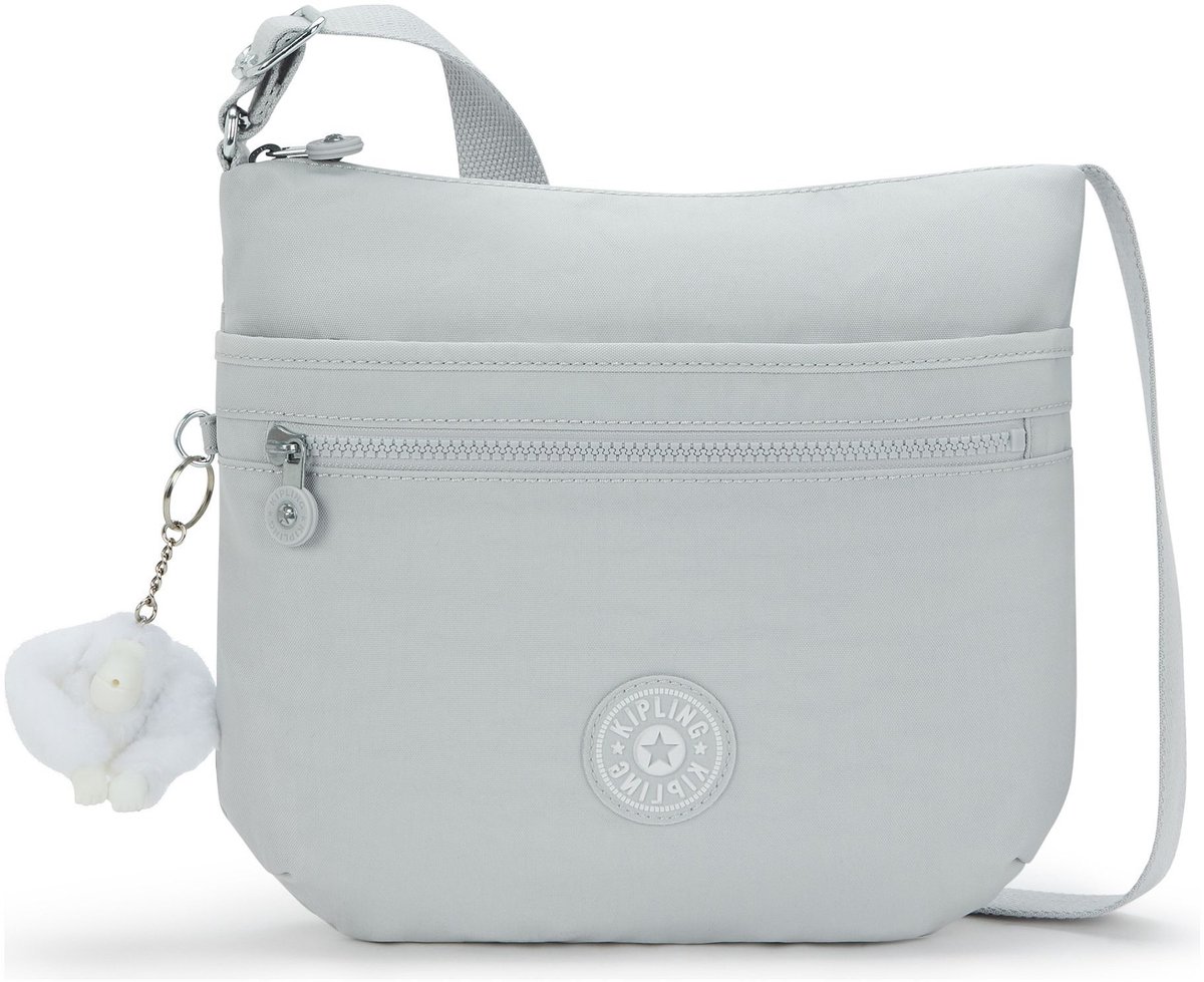 Kipling Basic Arto Crossbody tas 29 cm - Dames - easy grey