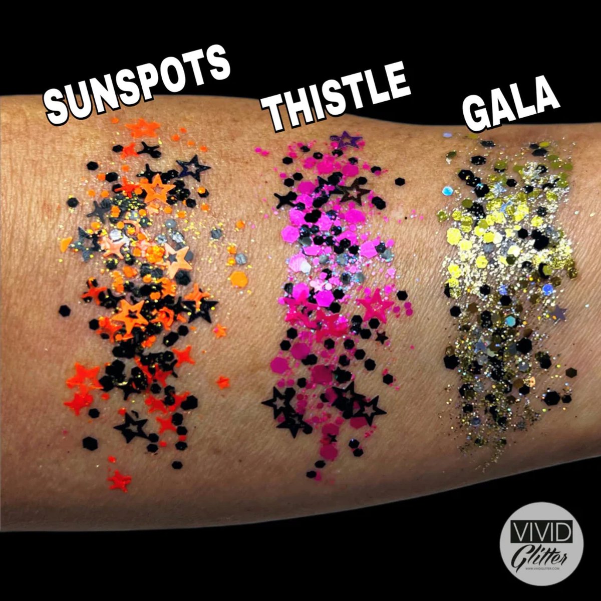 Vivid Chunky Glitter Cream Gala 7,5gr
