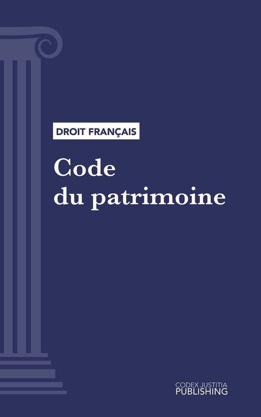 Code du patrimoine - cover