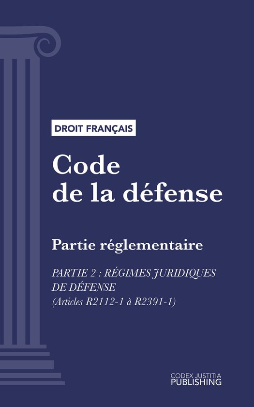 Code de la défense - cover