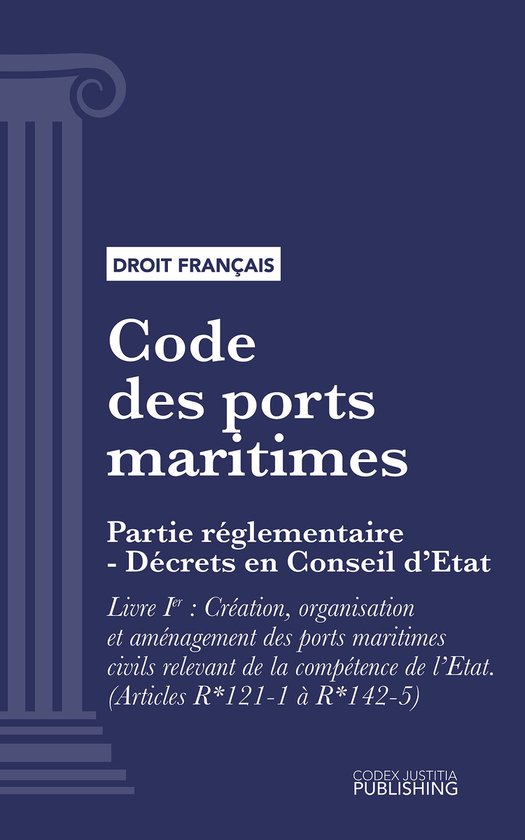 Code des ports maritimes - cover