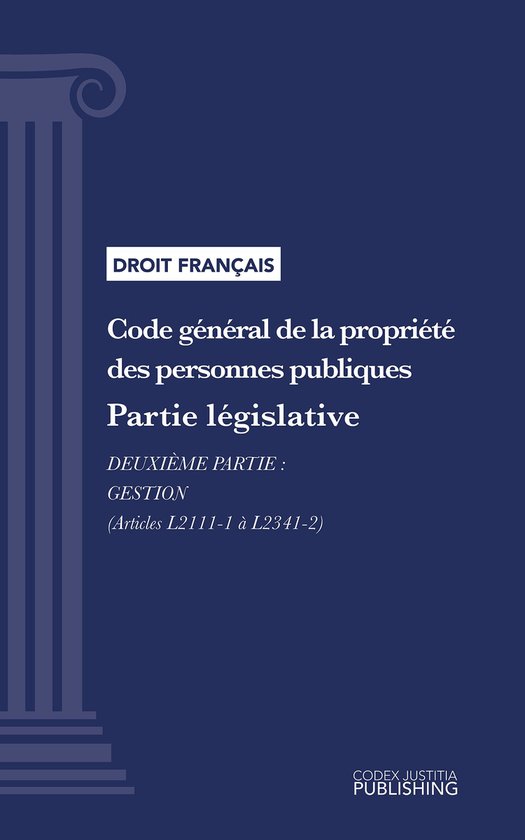 Code général de la propriété des personnes publiques - cover