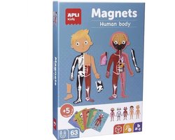APLI Kids - Het menselijk lichaam magneetspel