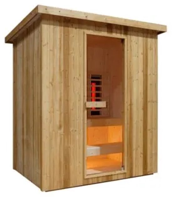 YJIIJY Portable Infrared Sauna 1000W Foldable Sauna Cabin