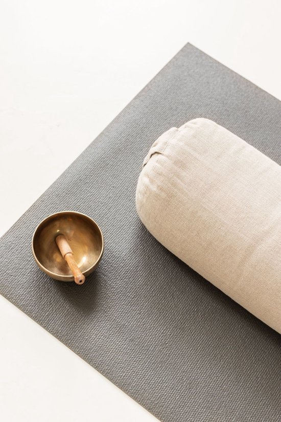 Yoga bolster eco hennep rond - Pure van Merkloos — afbeelding 3