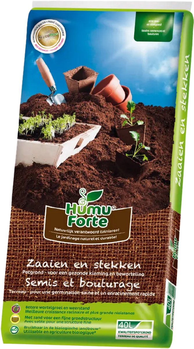 Humuforte zaai en stekgrond 10L