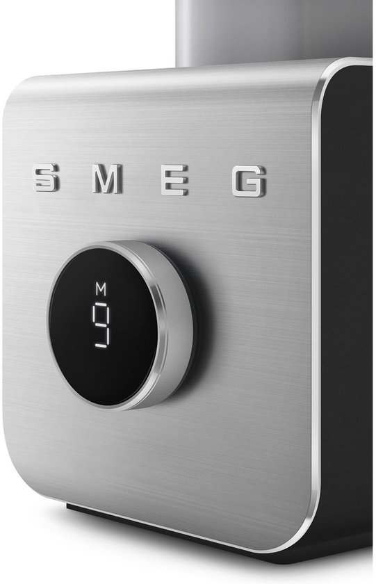 SMEG BLC02BLMEU - High Performance Blender - Incl. vacuümpomp - 1400W - Mat Zwart van SMEG — afbeelding 5
