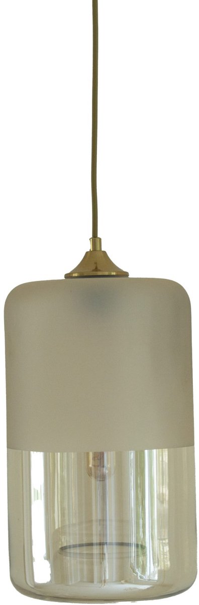 ByMus - Hanglamp - Jade - Champagne - 28x31 cm - E27 - Modern - Elegant - Sfeervol