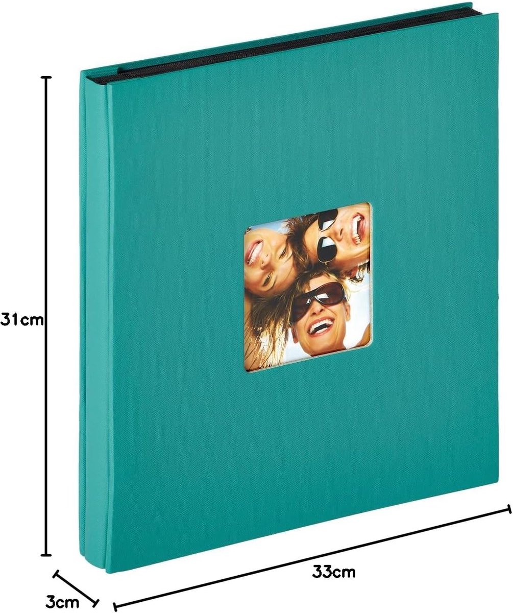 Candala fotoalbum met harde kaft – 10x15 cm, Groen – luxe album voor je mooiste herinneringen