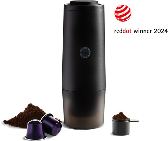 Jenmayt Draagbare espressomachine, 15 bar koffiezetapparaat, compatibel