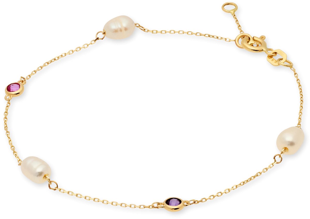 Glow 204.2404.19 Dames Armband - Schakelarmband