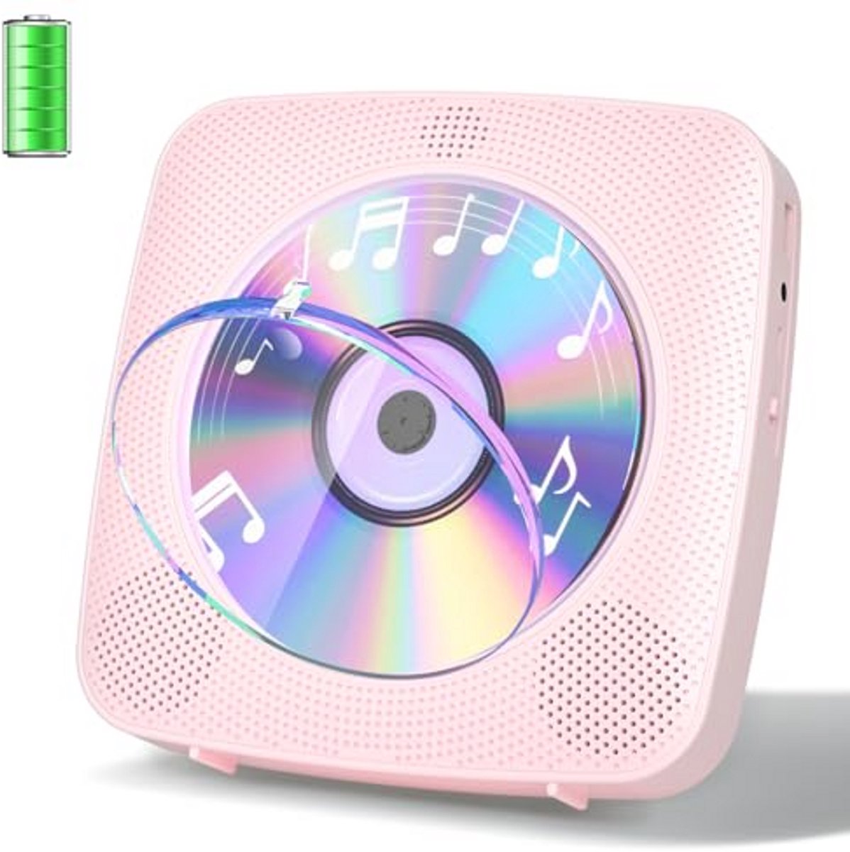 Draagbare Bluetooth CD-speler met Luidsprekers en Afstandsbediening voor Thuisgebruik
