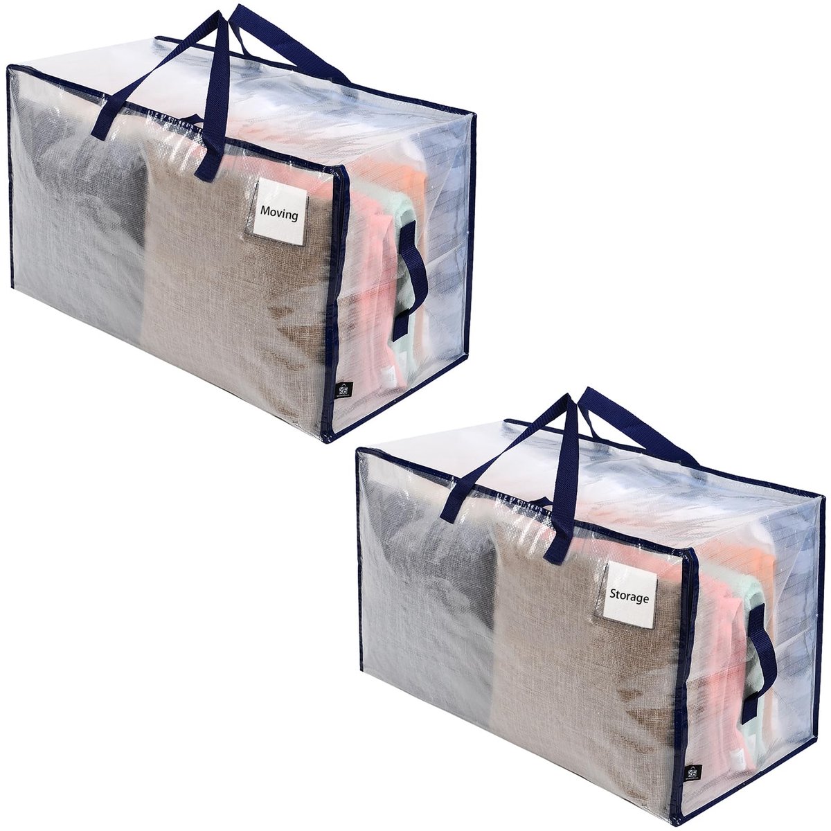Unyqoos® Ruime en waterafstotende opbergtassen met ritssluiting en handgrepen