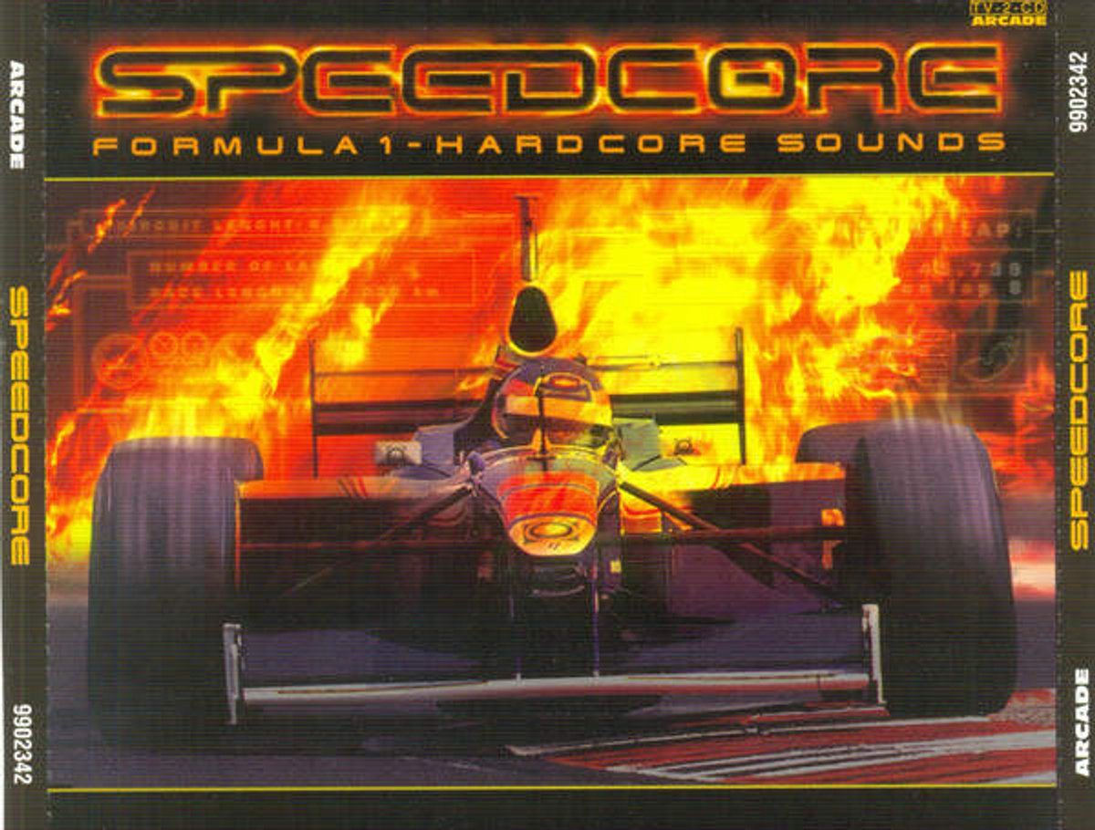 Speedcore - Formula 1 - Hardcore Sounds - Dubbel Cd