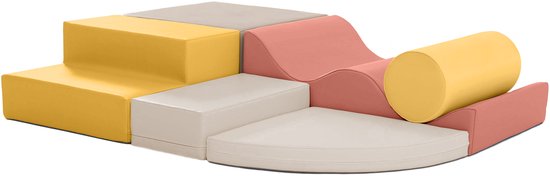 IGLU Soft Play Explorer - Rose pastel - Blocs de mousse pour tout-petits