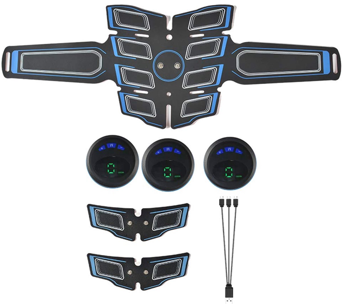 Muscle Shaper Elektrische trainingsmachine Thuisfitnessapparatuur voor lichaamsafslanken Vetverbranding Spieropbouwoefenapparaat