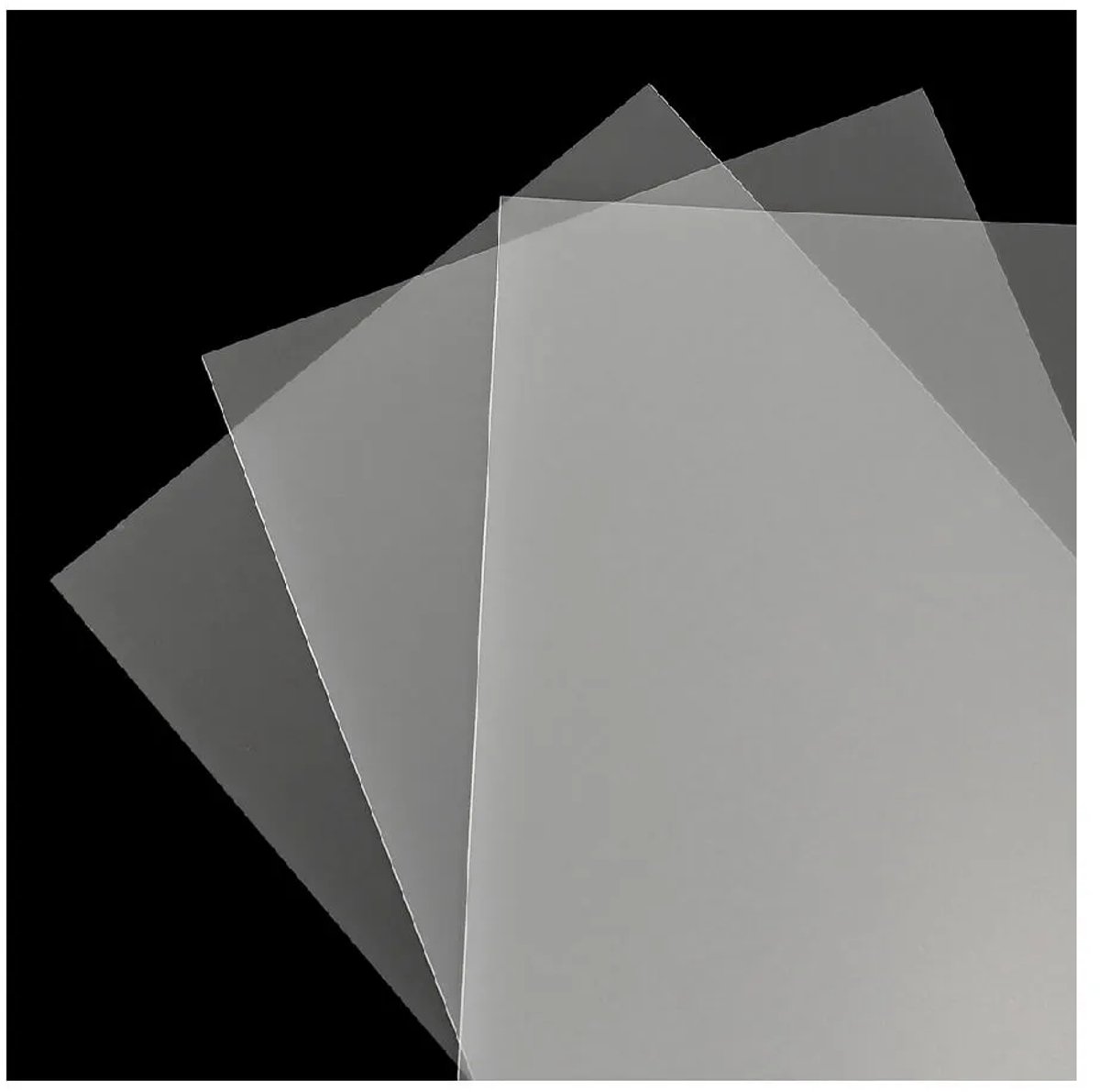 Opry verstevigingsplaten 23,5x37,5x0,05cm semi-tra. 3st