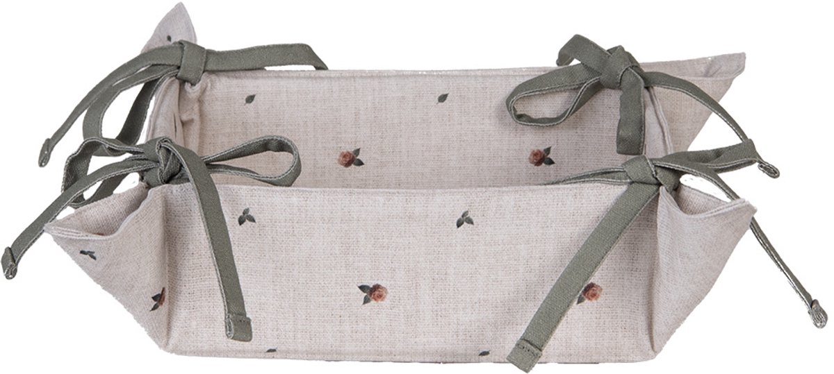 Clayre & Eef Broodmand 35x35x8 cm Beige Katoen