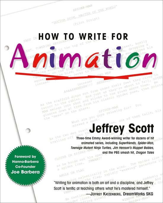How to Write for Animation - cover